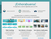 Tablet Screenshot of laportera.com